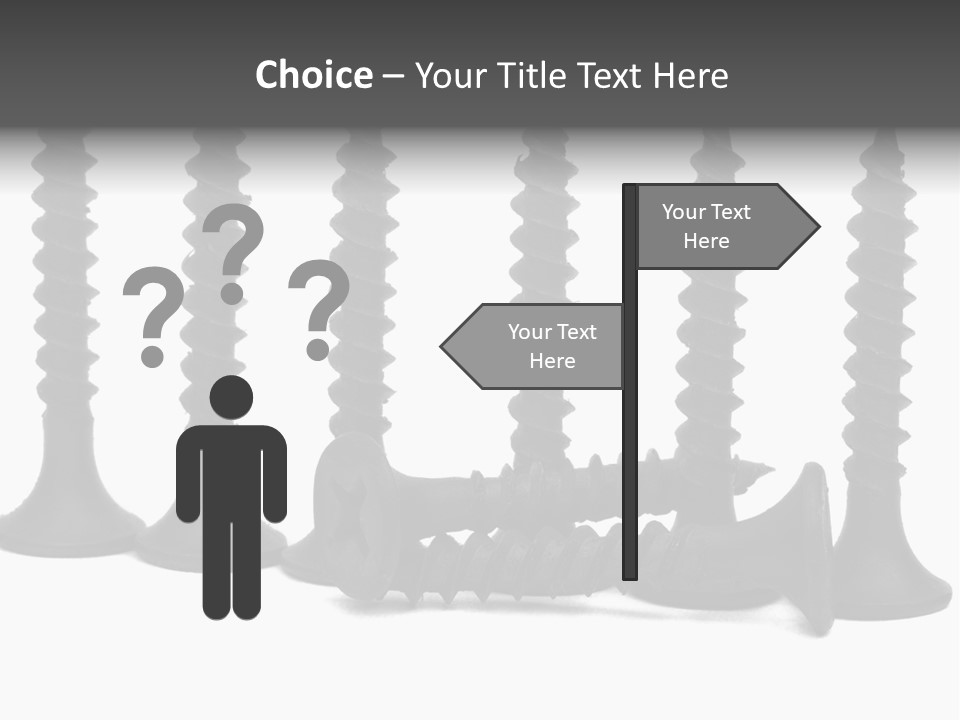 Mechanic Small Bolt PowerPoint Template