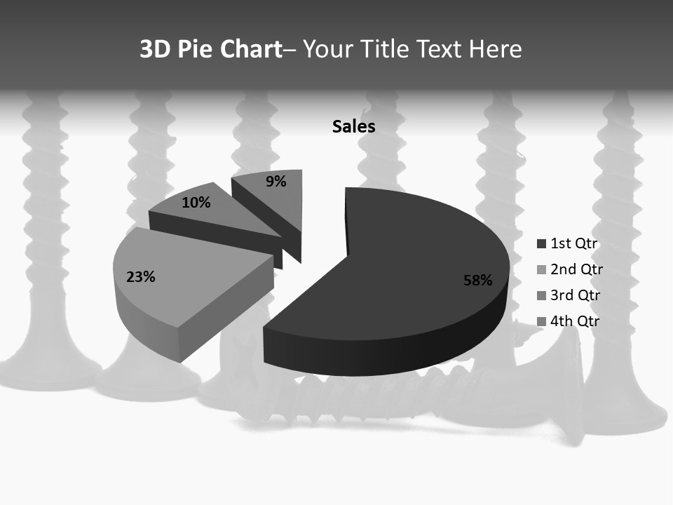Mechanic Small Bolt PowerPoint Template