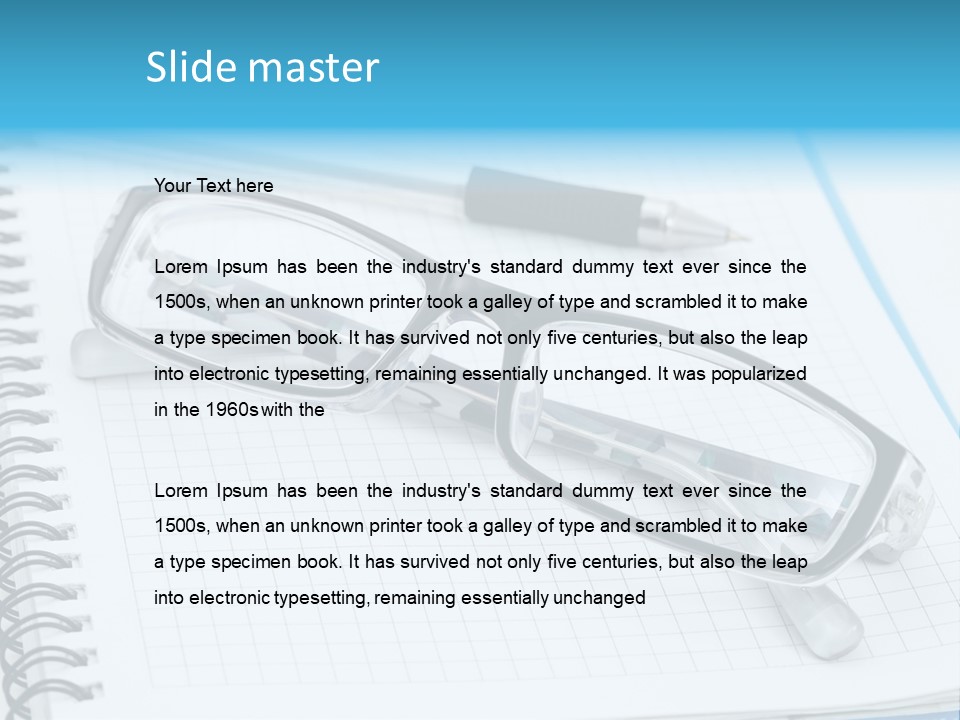 Work Memo Open PowerPoint Template