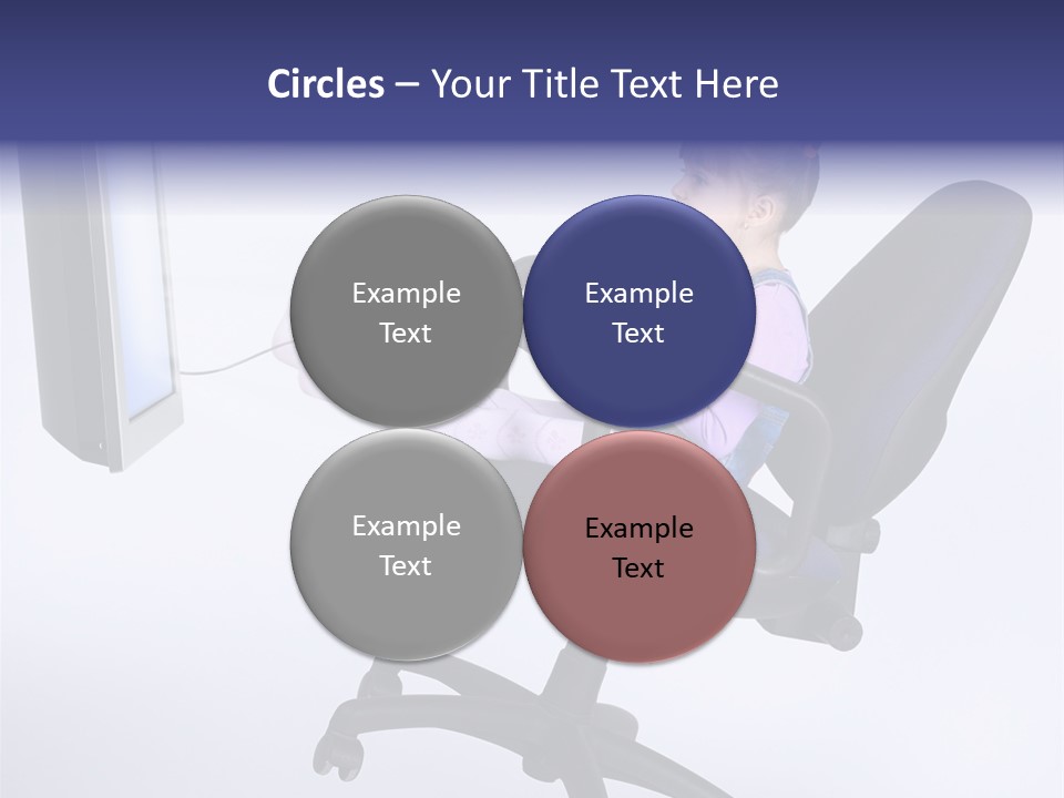 Child Enjoyment Virtual PowerPoint Template