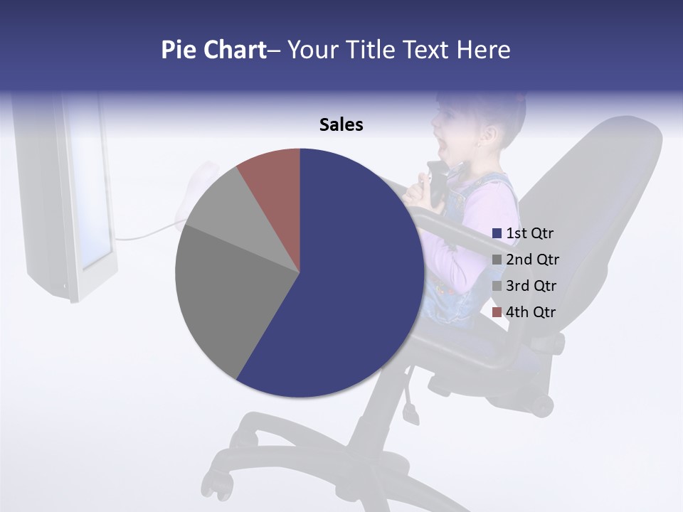 Child Enjoyment Virtual PowerPoint Template