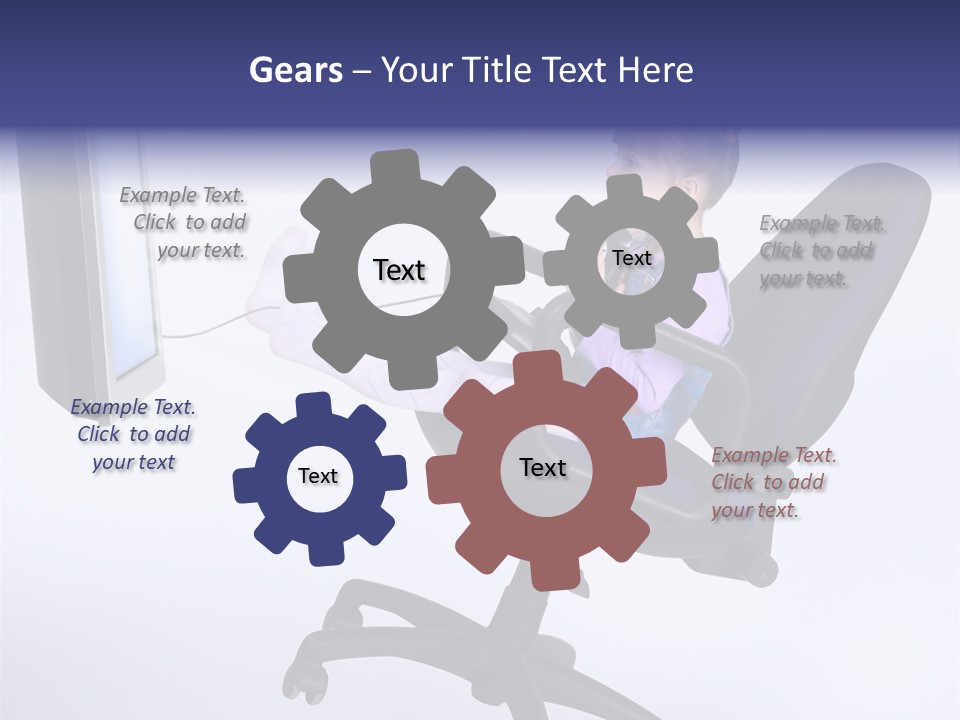 Child Enjoyment Virtual PowerPoint Template