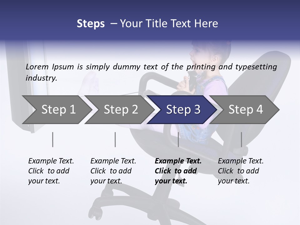 Child Enjoyment Virtual PowerPoint Template