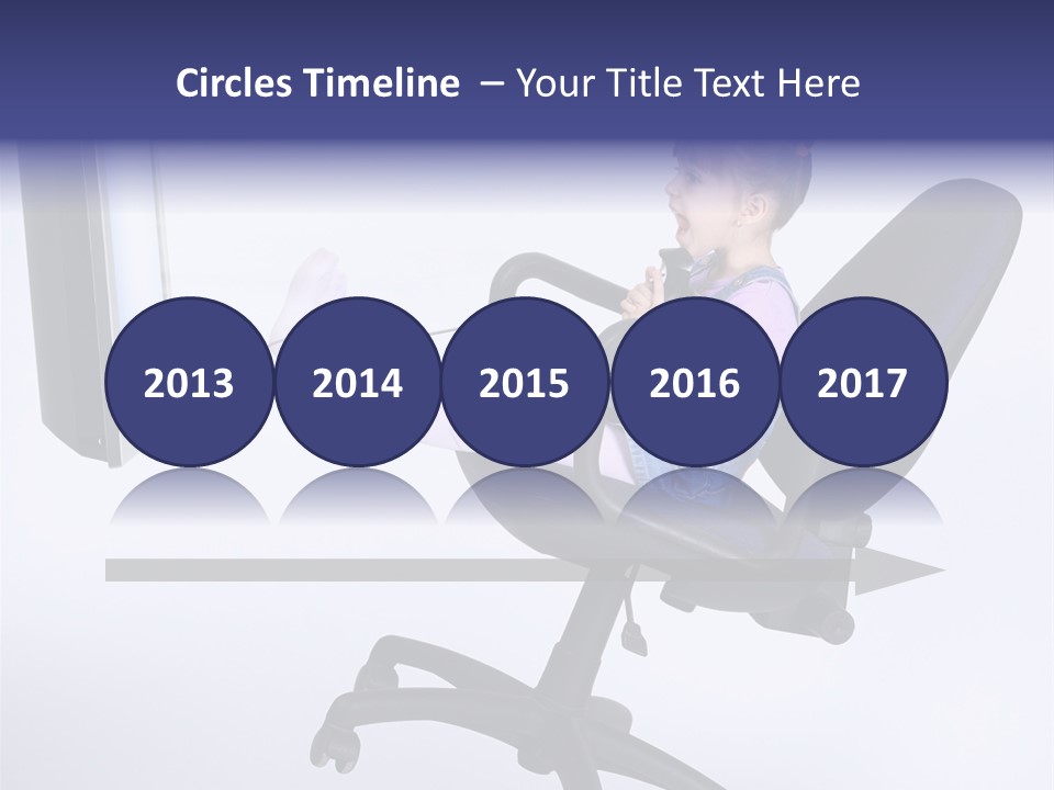 Child Enjoyment Virtual PowerPoint Template