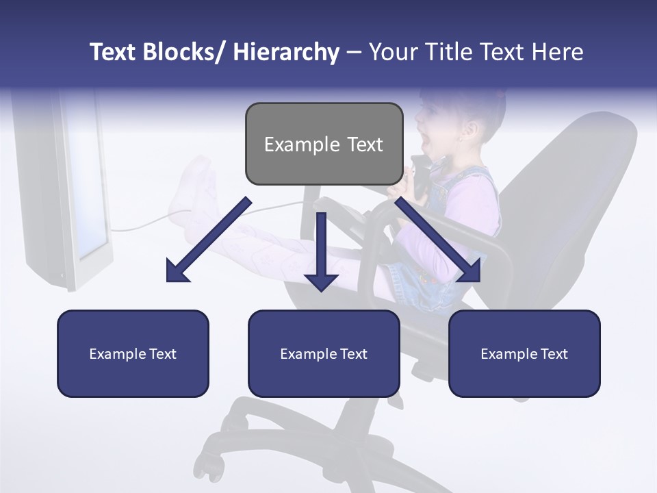 Child Enjoyment Virtual PowerPoint Template