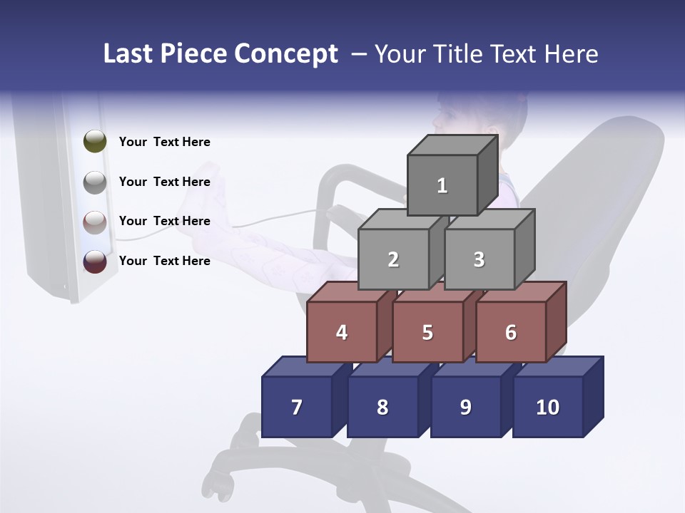 Child Enjoyment Virtual PowerPoint Template