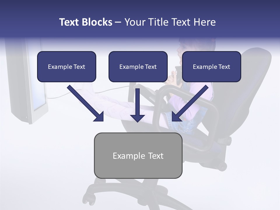 Child Enjoyment Virtual PowerPoint Template