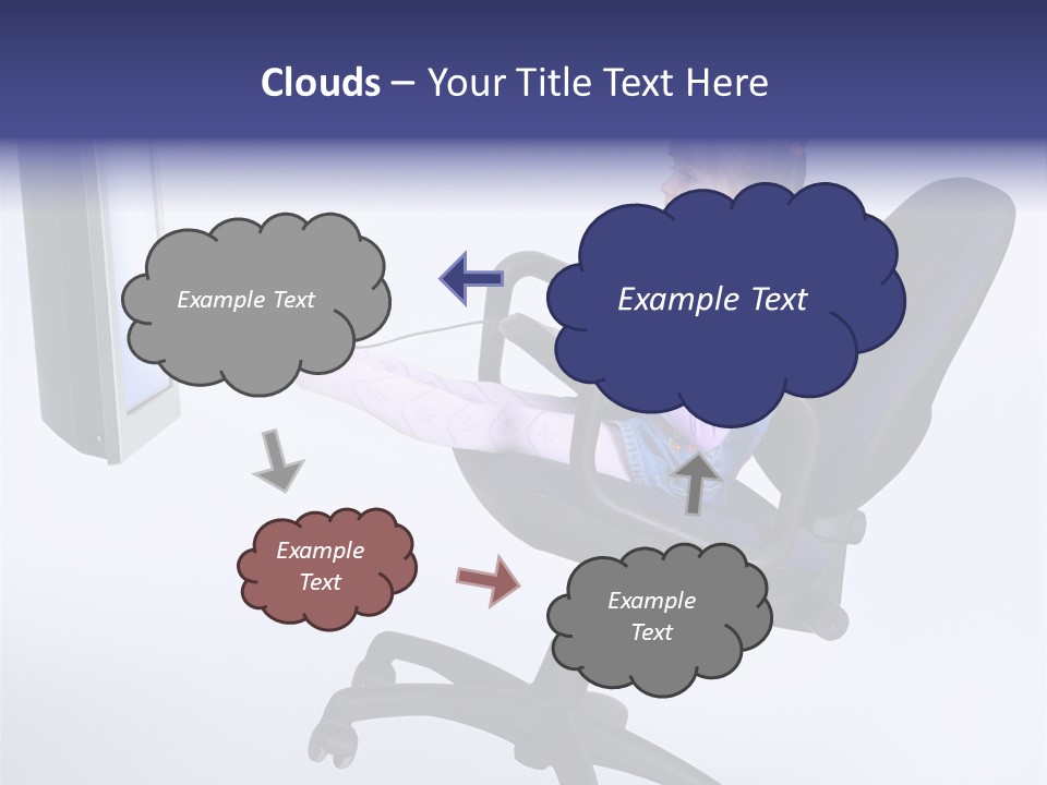 Child Enjoyment Virtual PowerPoint Template