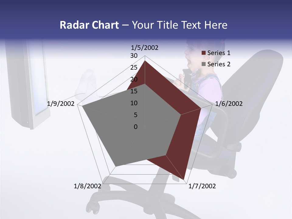 Child Enjoyment Virtual PowerPoint Template