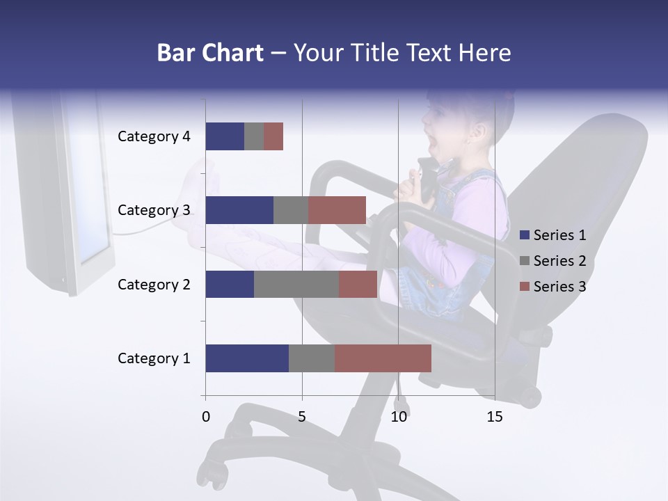Child Enjoyment Virtual PowerPoint Template