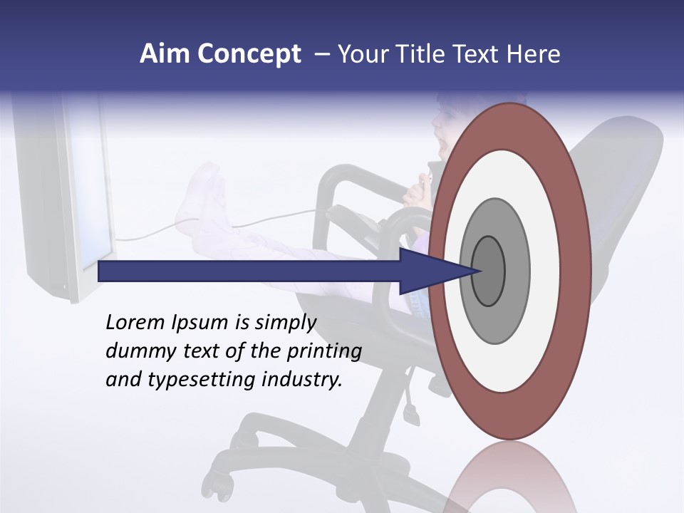 Child Enjoyment Virtual PowerPoint Template