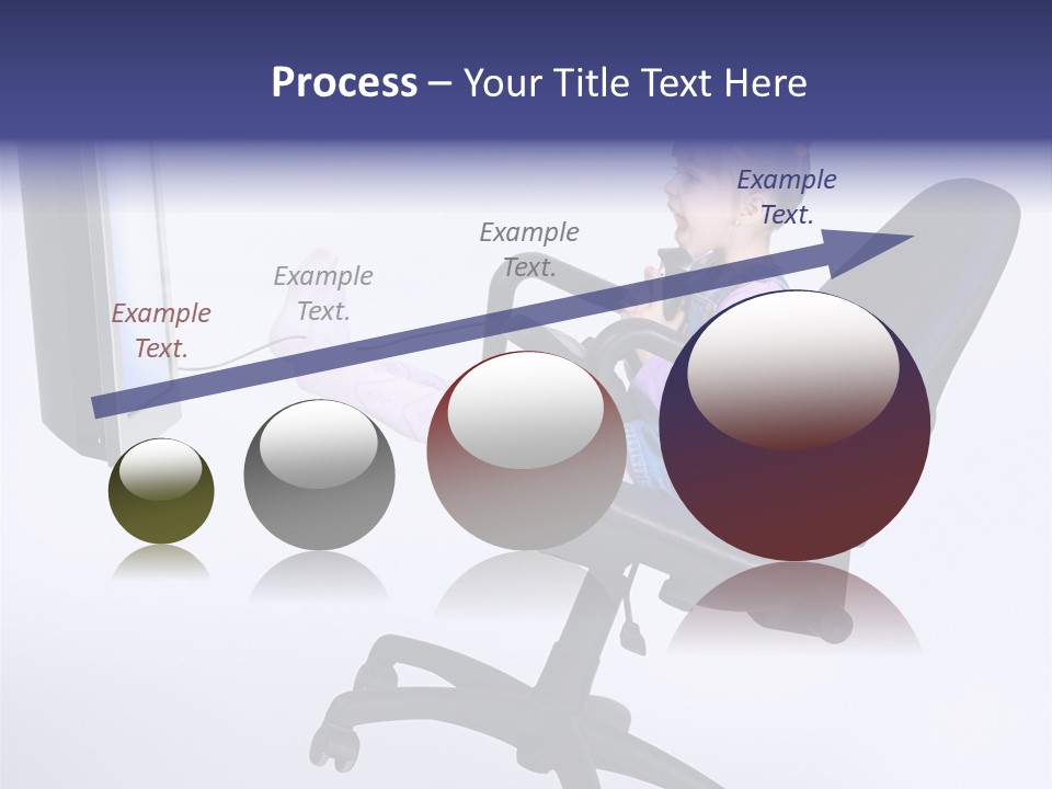 Child Enjoyment Virtual PowerPoint Template