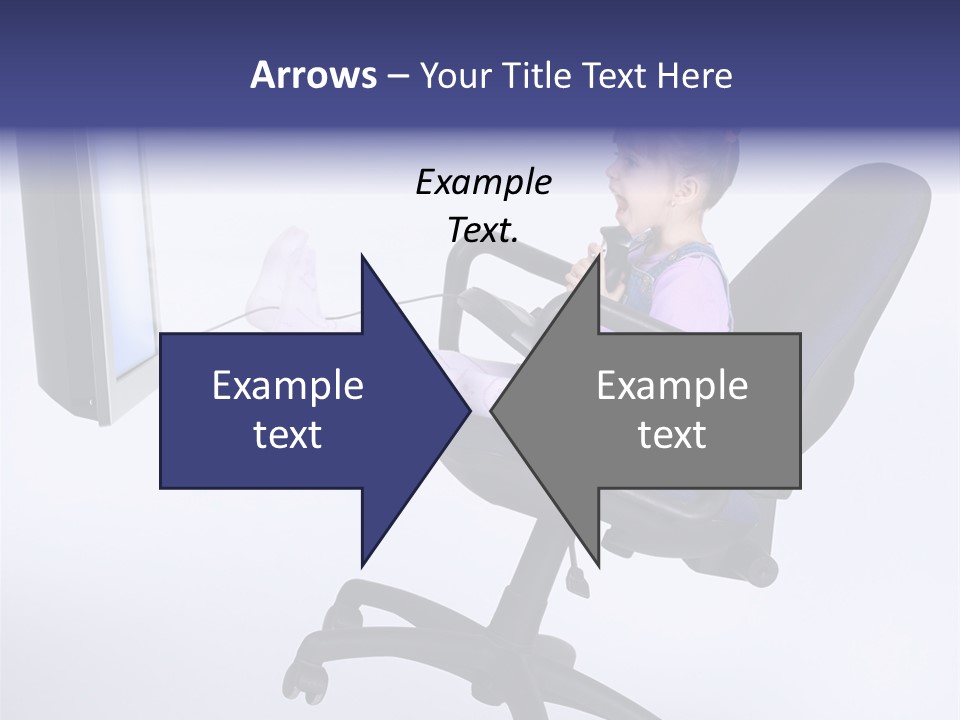 Child Enjoyment Virtual PowerPoint Template