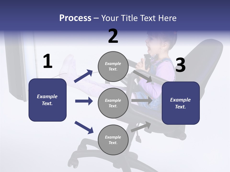 Child Enjoyment Virtual PowerPoint Template