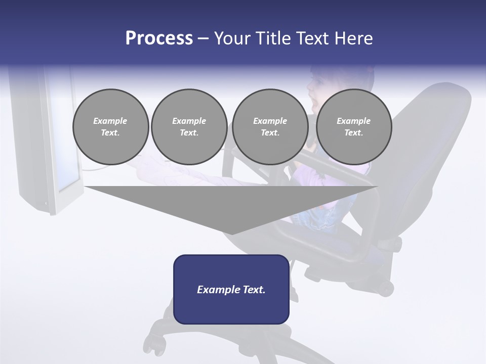 Child Enjoyment Virtual PowerPoint Template