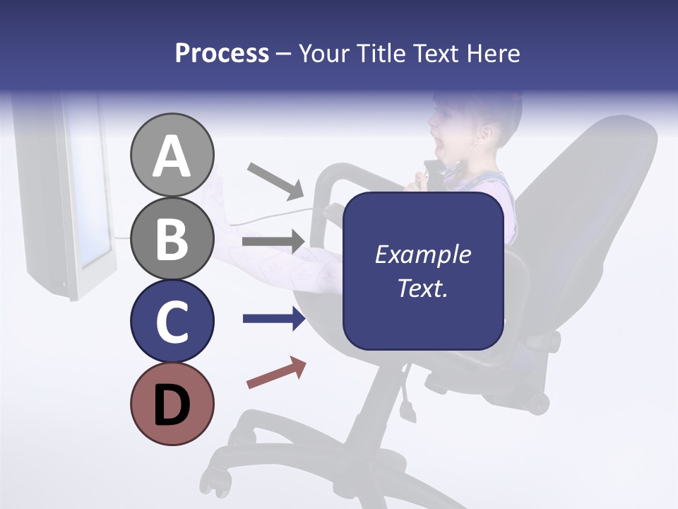 Child Enjoyment Virtual PowerPoint Template