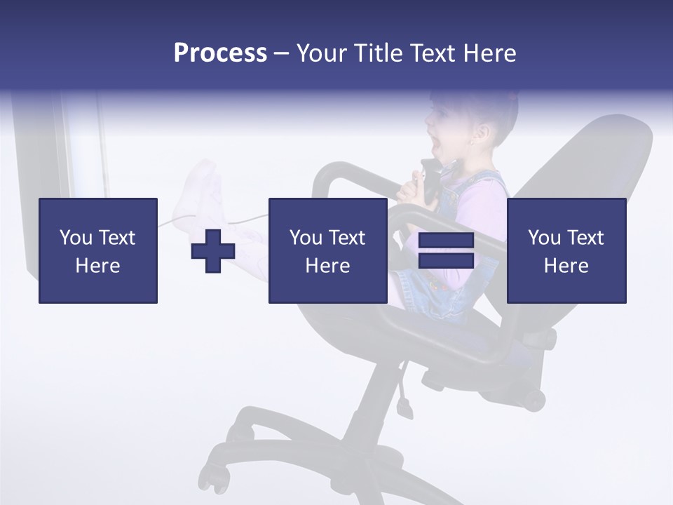 Child Enjoyment Virtual PowerPoint Template