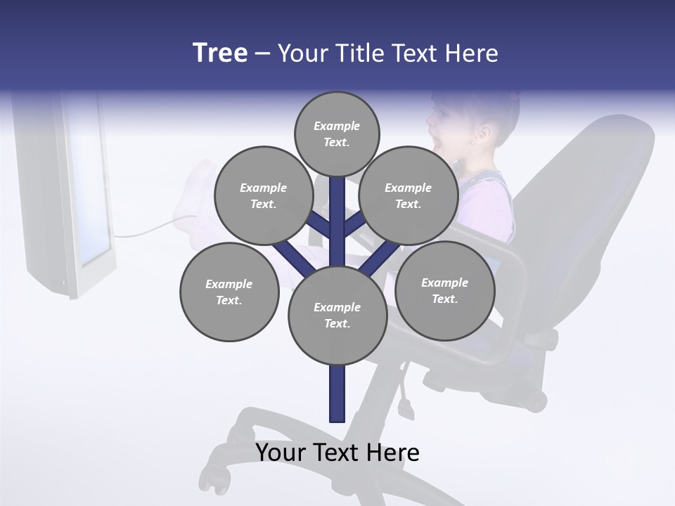 Child Enjoyment Virtual PowerPoint Template