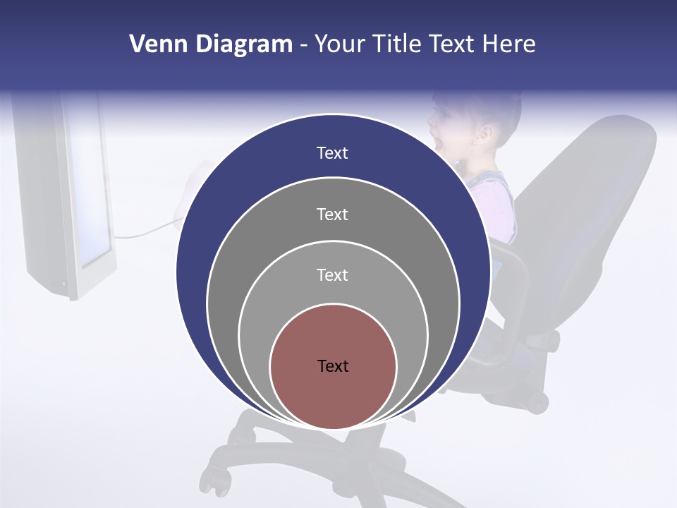 Child Enjoyment Virtual PowerPoint Template