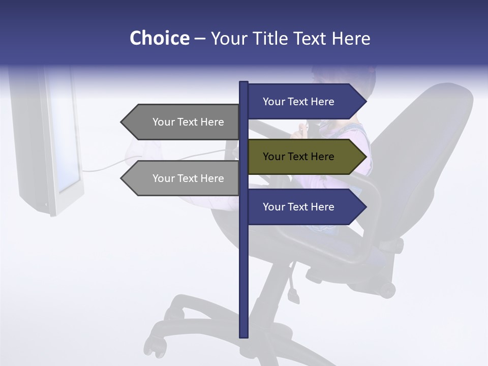 Child Enjoyment Virtual PowerPoint Template