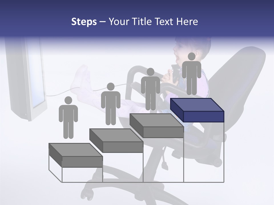 Child Enjoyment Virtual PowerPoint Template