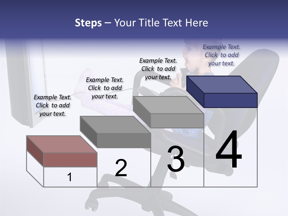 Child Enjoyment Virtual PowerPoint Template