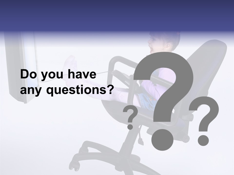 Child Enjoyment Virtual PowerPoint Template