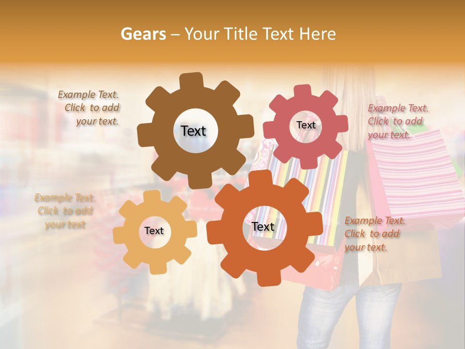 Twenties Cute Compulsive PowerPoint Template