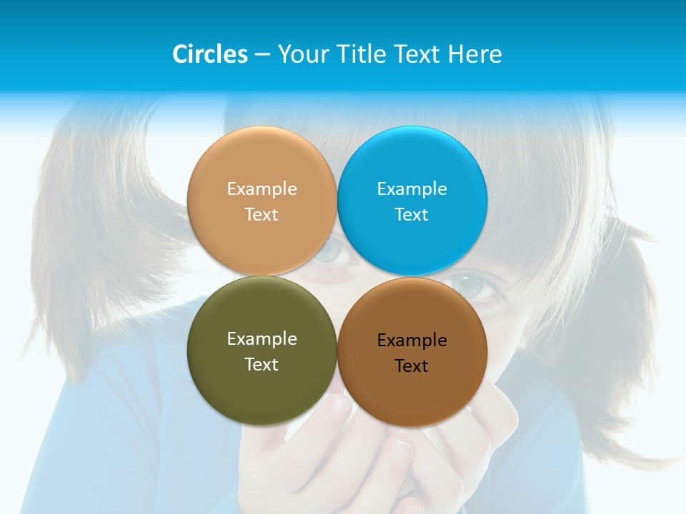 Natural Portrait Caucasian PowerPoint Template