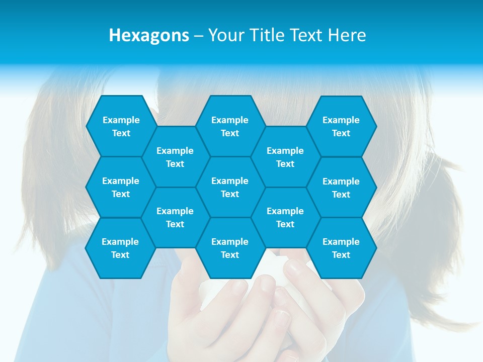 Natural Portrait Caucasian PowerPoint Template