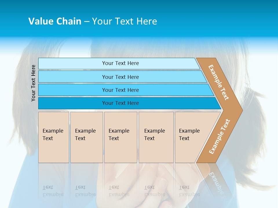 Natural Portrait Caucasian PowerPoint Template