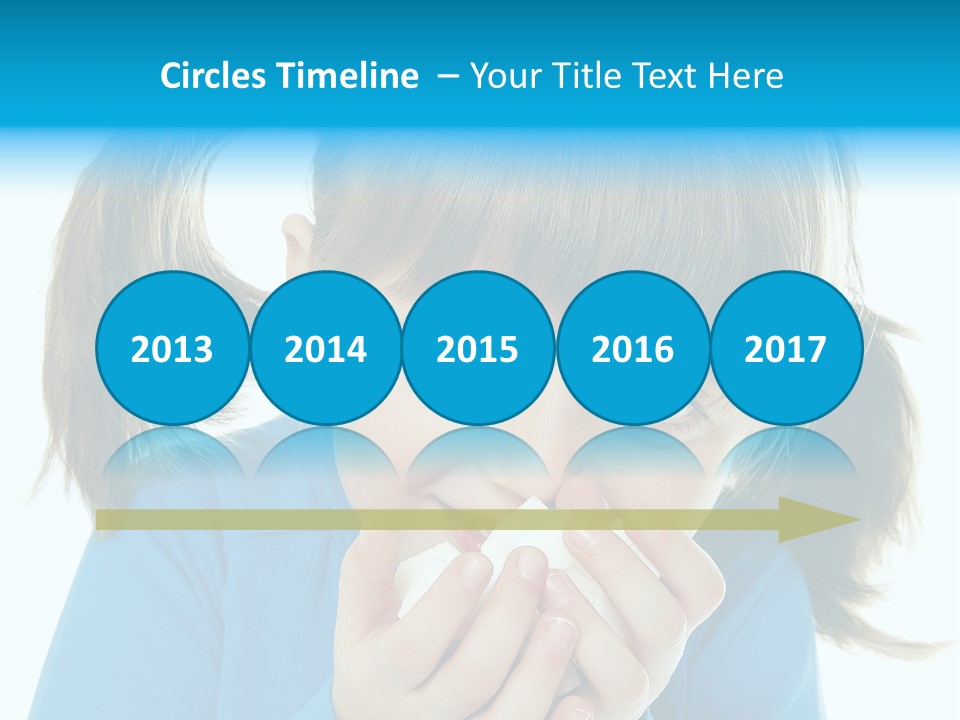 Natural Portrait Caucasian PowerPoint Template