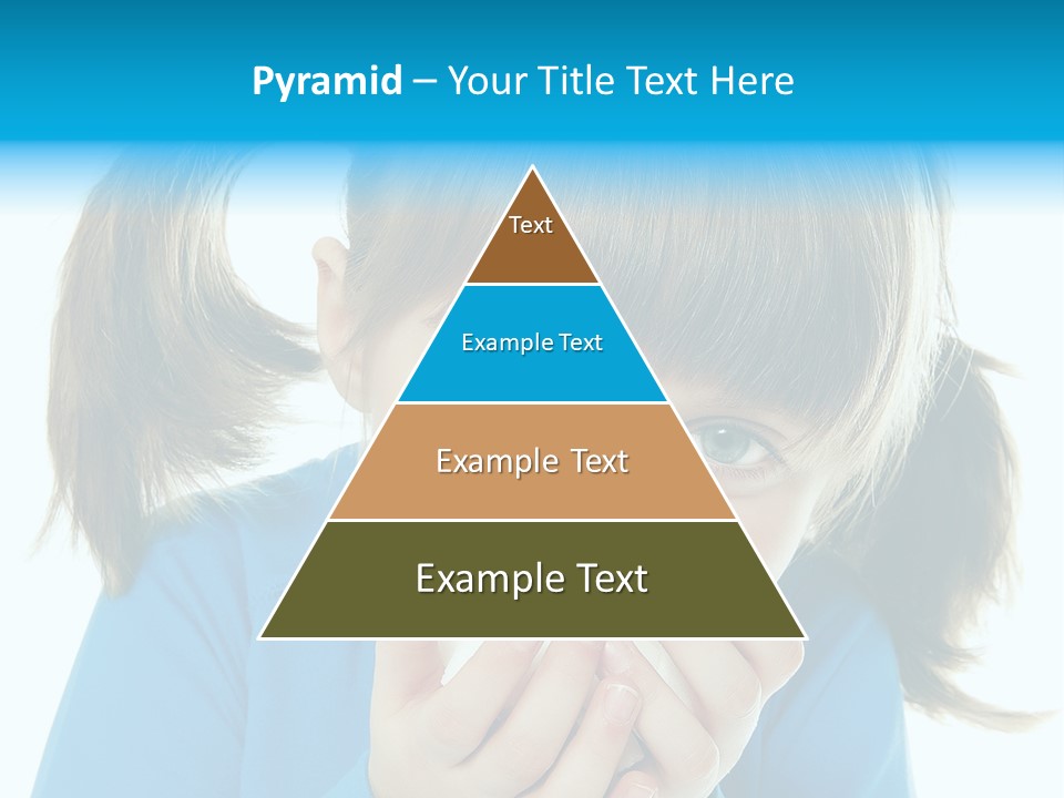 Natural Portrait Caucasian PowerPoint Template