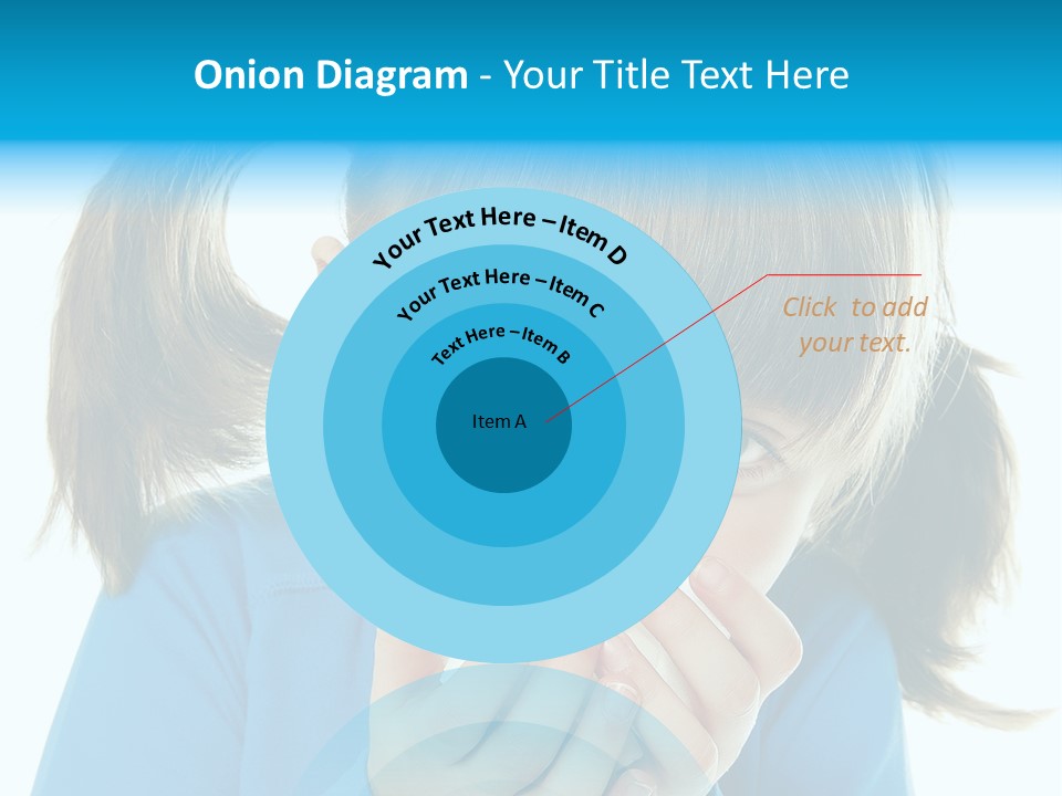 Natural Portrait Caucasian PowerPoint Template