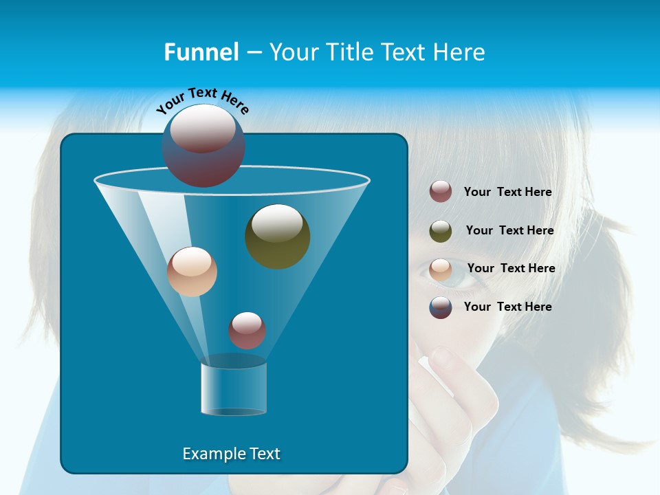 Natural Portrait Caucasian PowerPoint Template