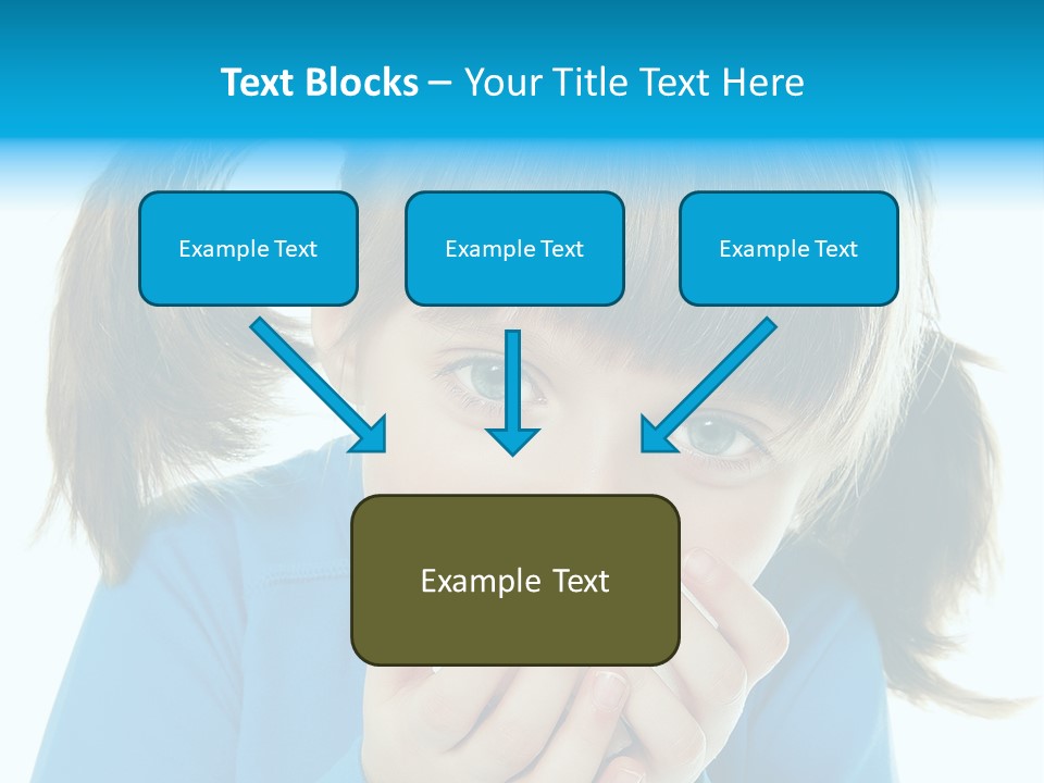 Natural Portrait Caucasian PowerPoint Template