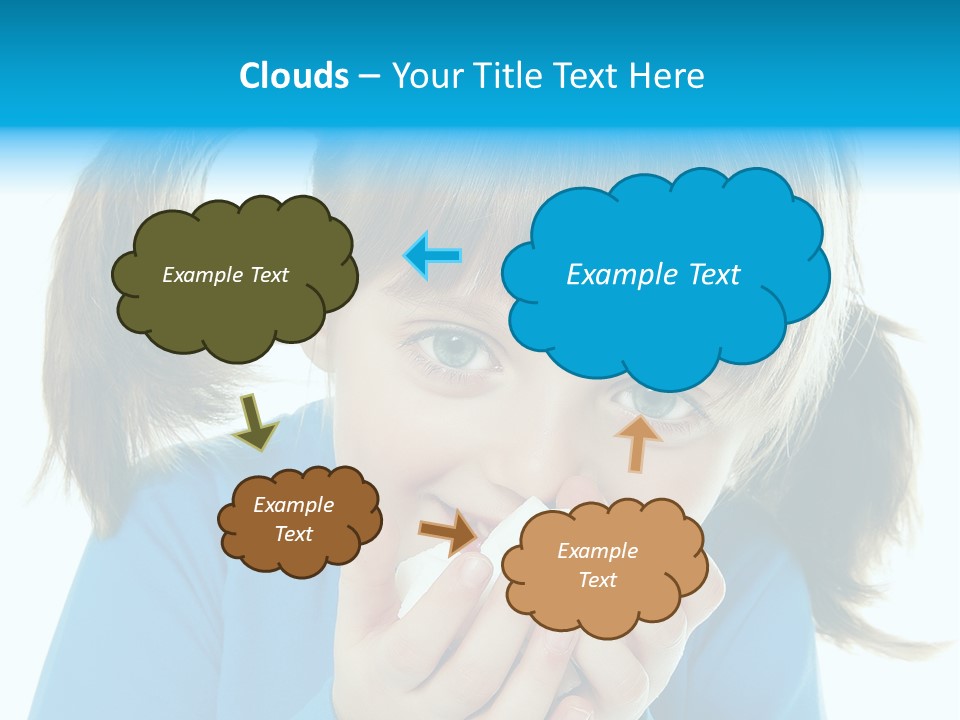 Natural Portrait Caucasian PowerPoint Template