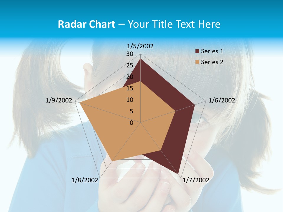 Natural Portrait Caucasian PowerPoint Template