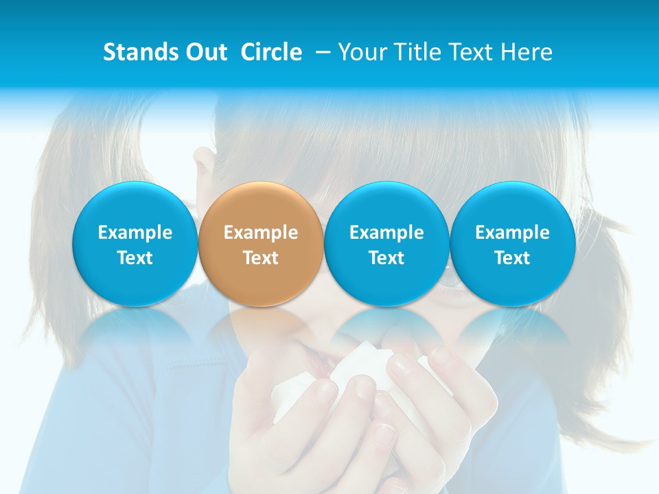 Natural Portrait Caucasian PowerPoint Template