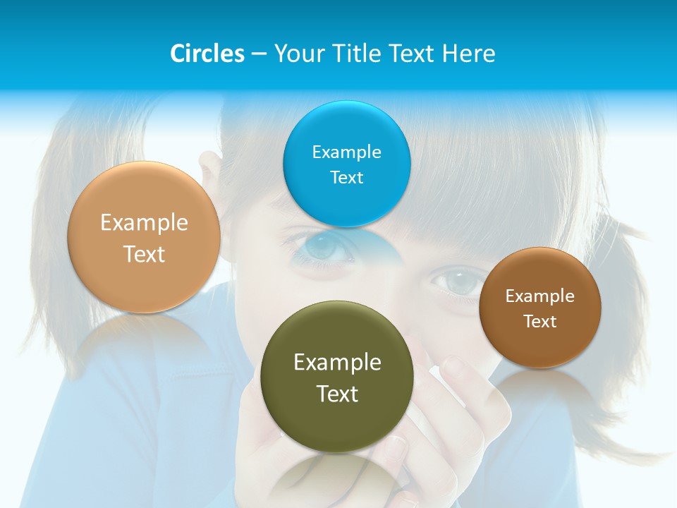 Natural Portrait Caucasian PowerPoint Template