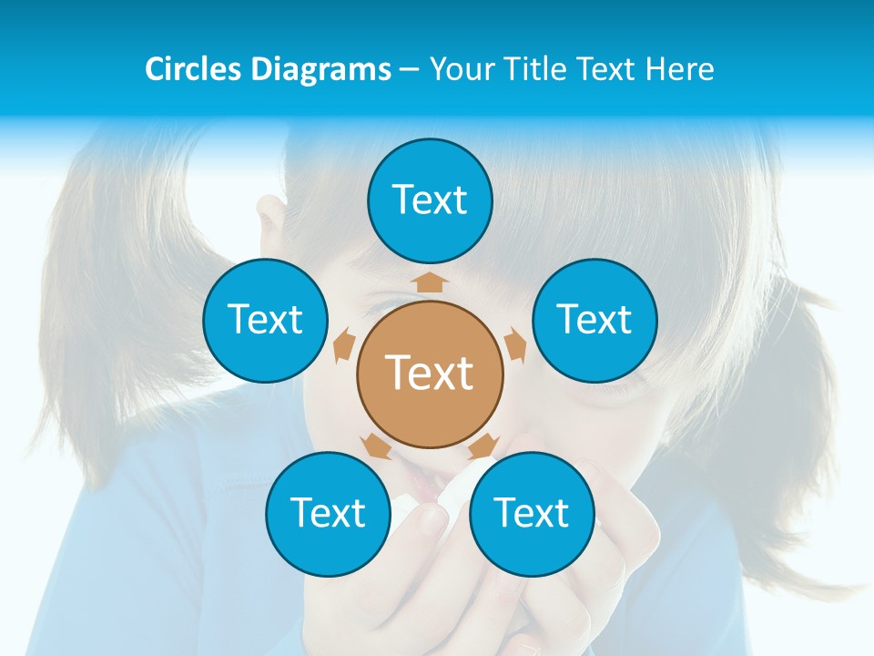 Natural Portrait Caucasian PowerPoint Template