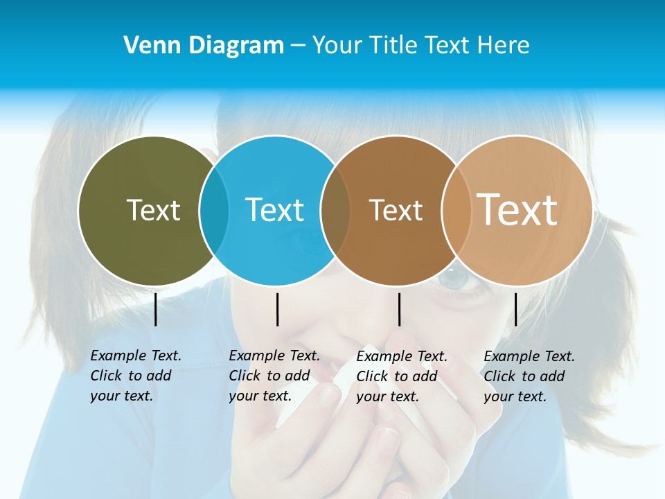 Natural Portrait Caucasian PowerPoint Template