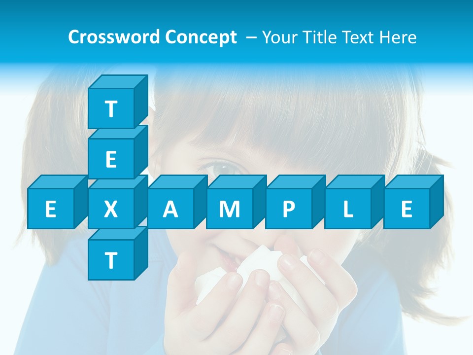 Natural Portrait Caucasian PowerPoint Template