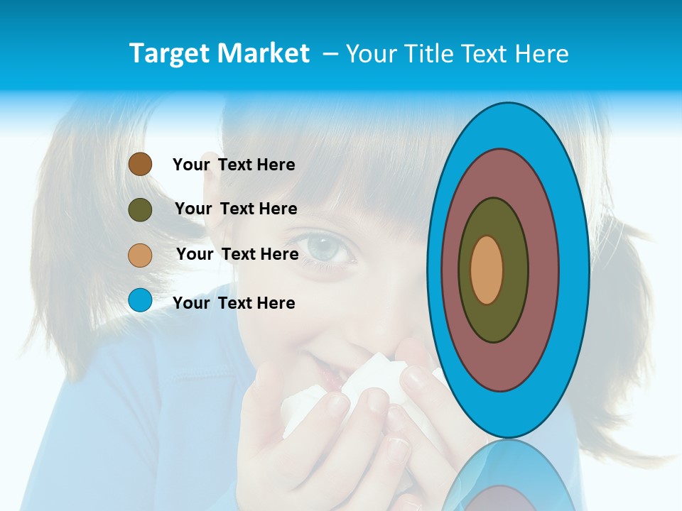 Natural Portrait Caucasian PowerPoint Template