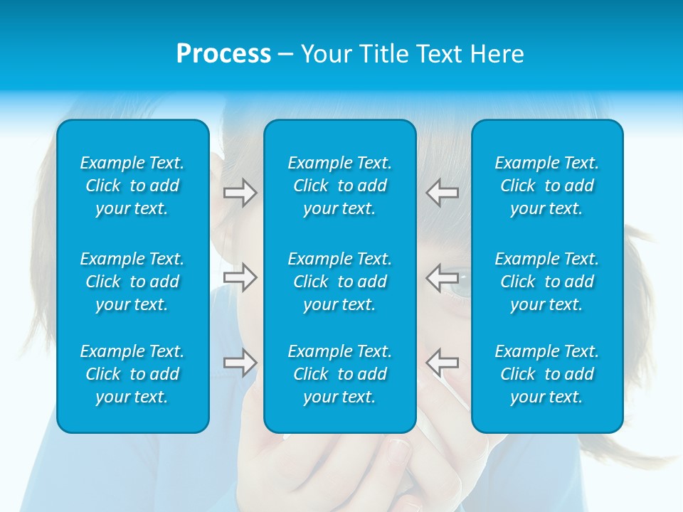 Natural Portrait Caucasian PowerPoint Template