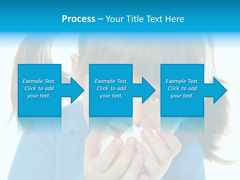 Natural Portrait Caucasian PowerPoint Template
