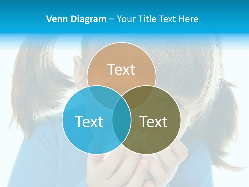 Natural Portrait Caucasian PowerPoint Template