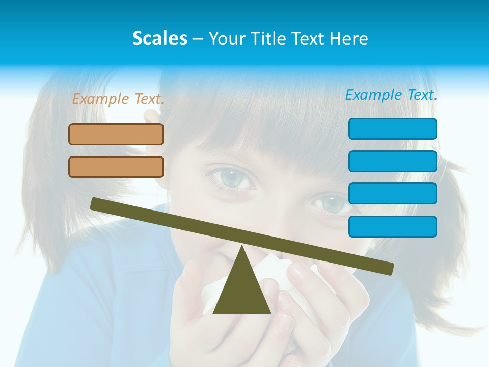 Natural Portrait Caucasian PowerPoint Template