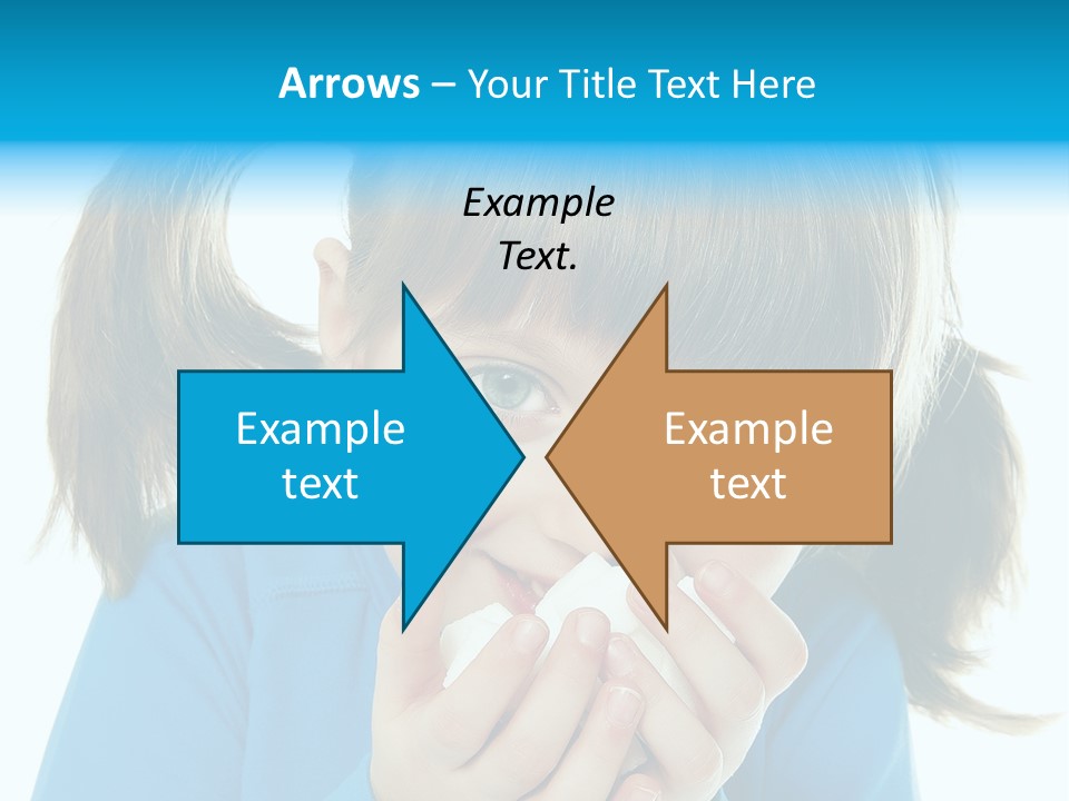 Natural Portrait Caucasian PowerPoint Template