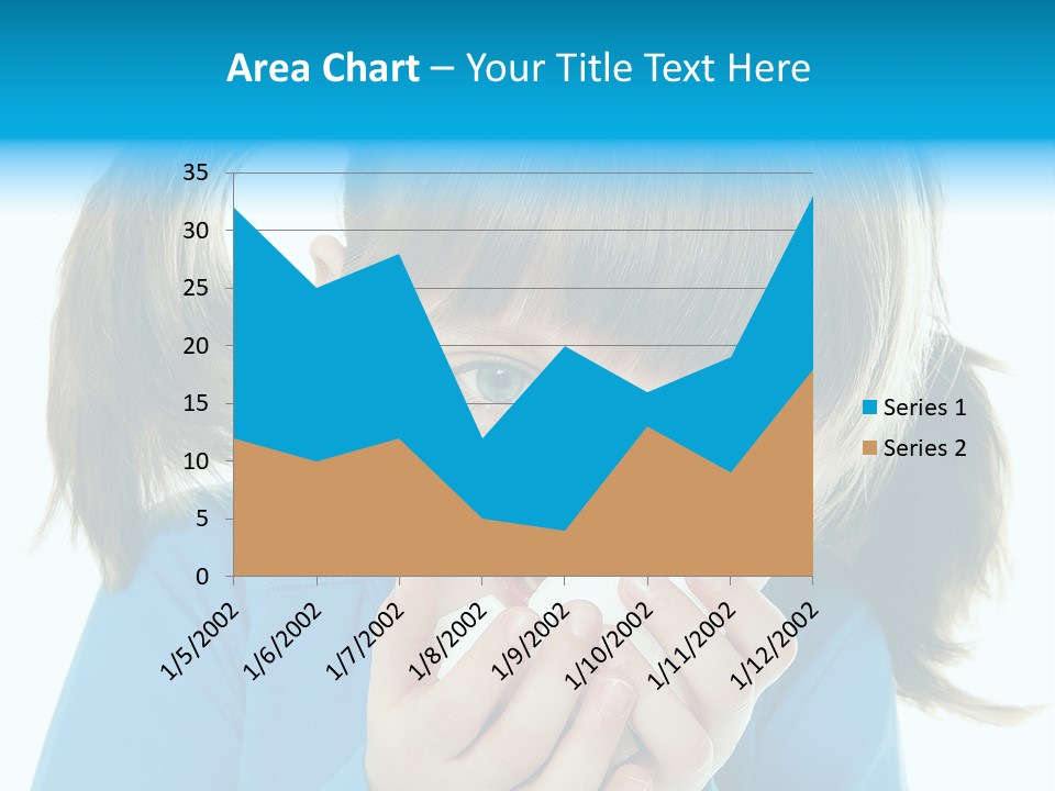 Natural Portrait Caucasian PowerPoint Template